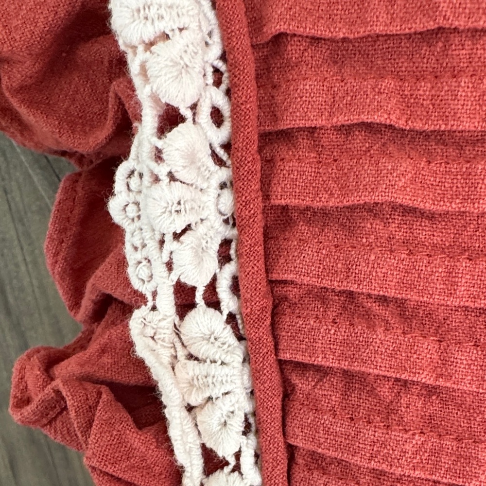 Makena Lane Girls' Ruffle Dress - Picture 7 of 8